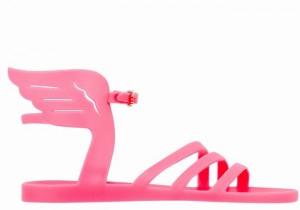 Rose Pink Ancient Greek Sandals Ikaria Women Ankle Strap Sandals | MEL4776PB